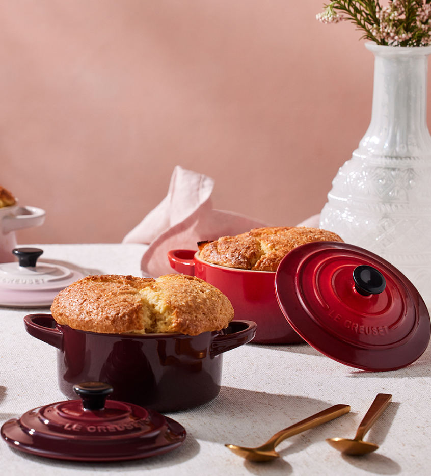 Brown Butter Caramelised Peach Cobbler