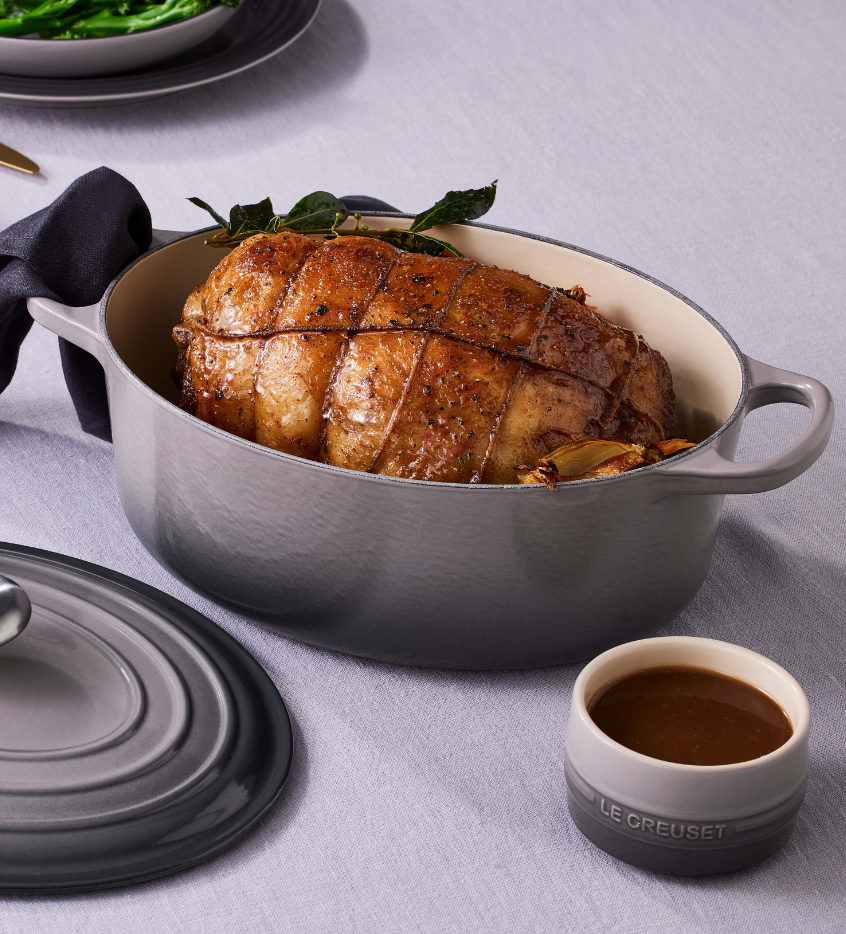 Mint and Rosemary Stuffed Lamb Shoulder