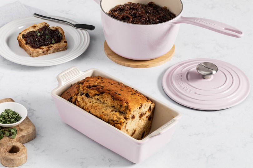 Savory Fig Quick Bread