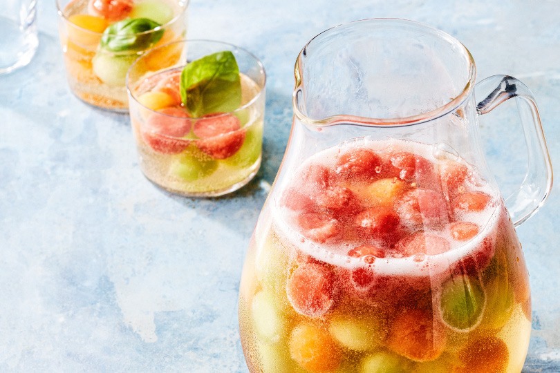 Melon Ball Sangria