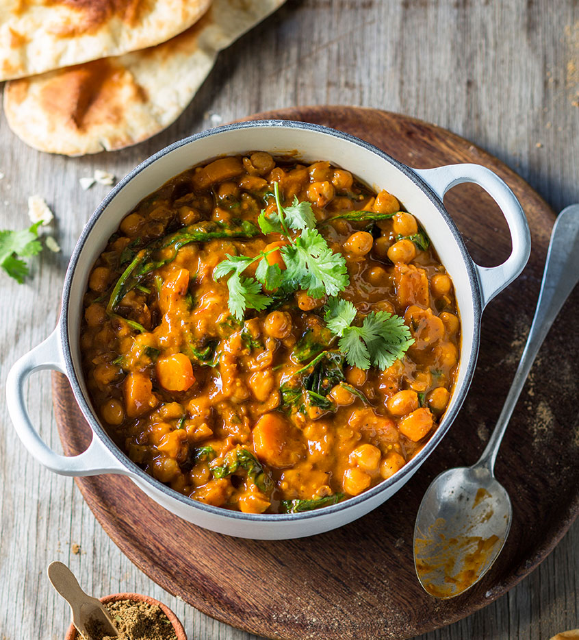 Chickpea and Spinach Curry - Le Creuset Recipes