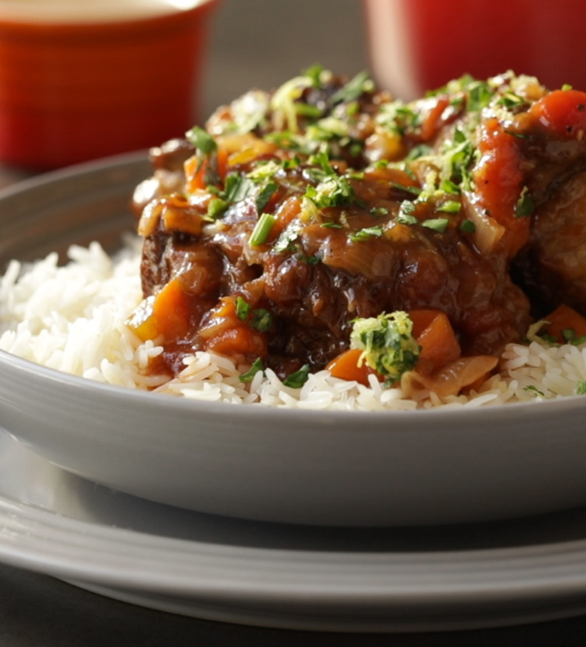 Braised Oxtail with Gremolata Le Creuset Recipes